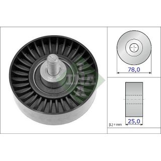 Kreipiantysis skriemulys, V formos rumbuotas diržas INA 532 0705 10