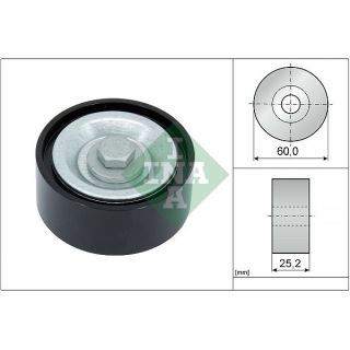 Kreipiantysis skriemulys, V formos rumbuotas diržas INA 532 0715 10