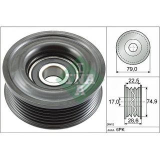 Kreipiantysis skriemulys, V formos rumbuotas diržas INA 532 0721 10