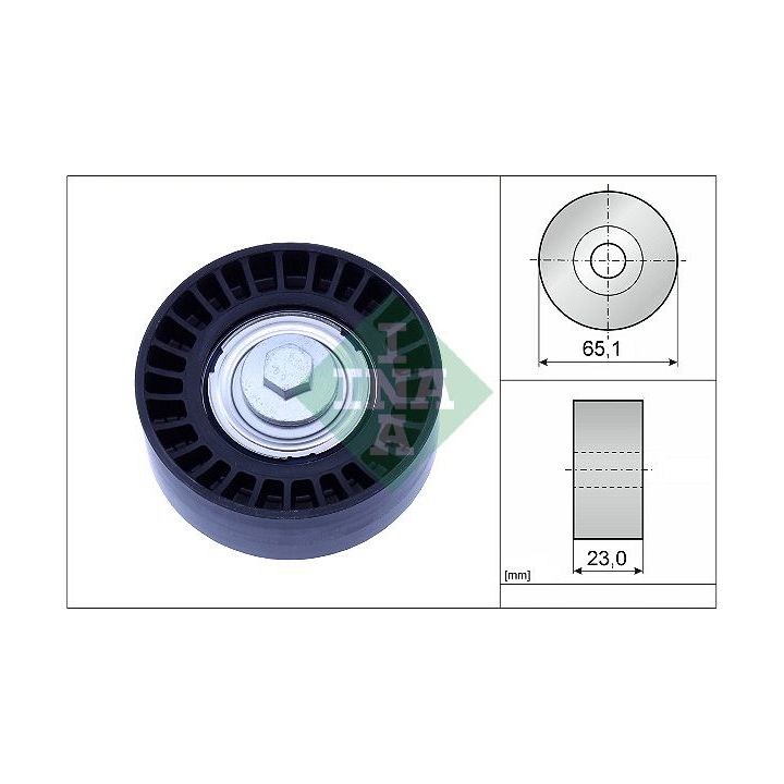 Kreipiantysis skriemulys, V formos rumbuotas diržas INA 532 0882 10