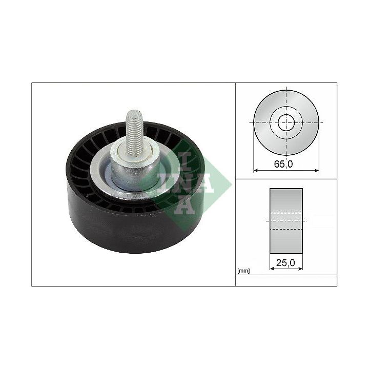 Kreipiantysis skriemulys, V formos rumbuotas diržas INA 532 0886 10