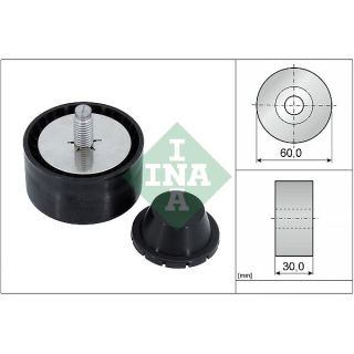 Kreipiantysis skriemulys, V formos rumbuotas diržas INA 532 0890 10