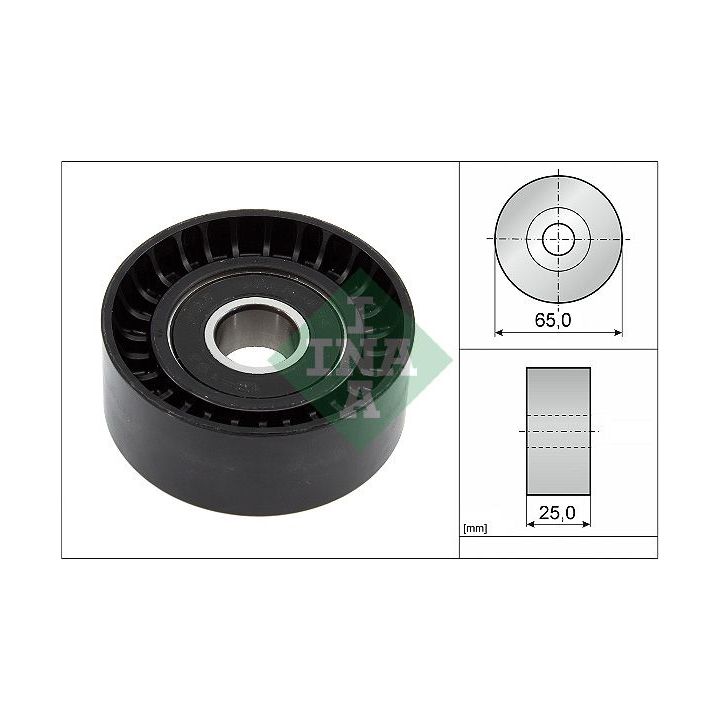 Kreipiantysis skriemulys, V formos rumbuotas diržas INA 532 0892 10