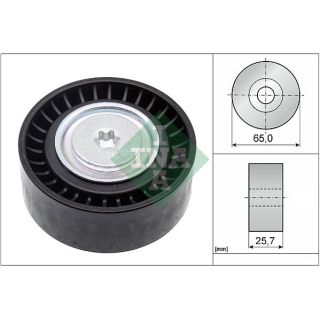 Kreipiantysis skriemulys, V formos rumbuotas diržas INA 532 0907 10