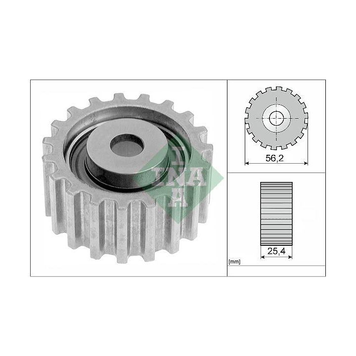 Kreipiantysis skriemulys, paskirstymo diržas INA 532 0018 10