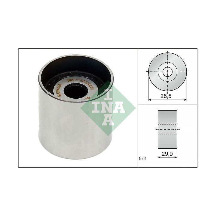 Kreipiantysis skriemulys, paskirstymo diržas INA 532 0161 10