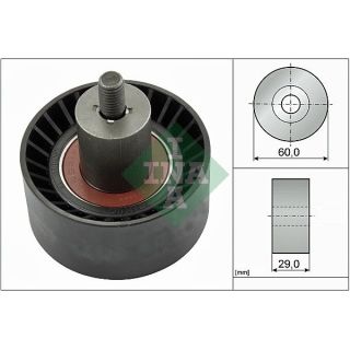 Kreipiantysis skriemulys, paskirstymo diržas INA 532 0187 10