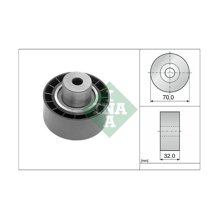 Kreipiantysis skriemulys, paskirstymo diržas INA 532 0232 10