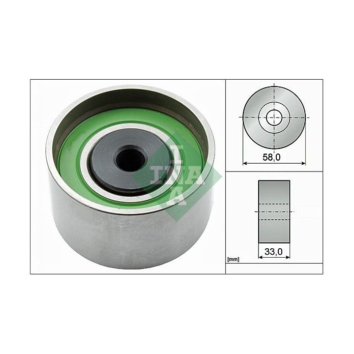 Kreipiantysis skriemulys, paskirstymo diržas INA 532 0386 20