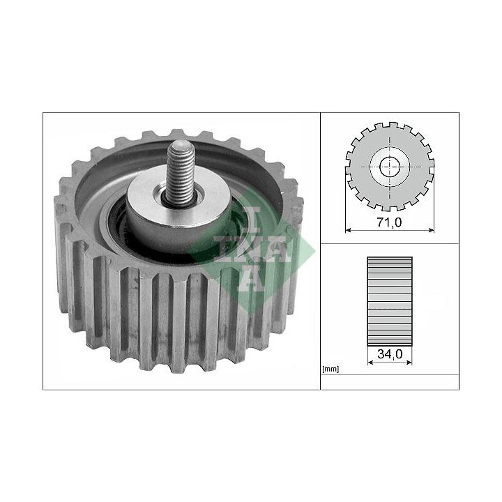 Kreipiantysis skriemulys, paskirstymo diržas INA 532 0441 10