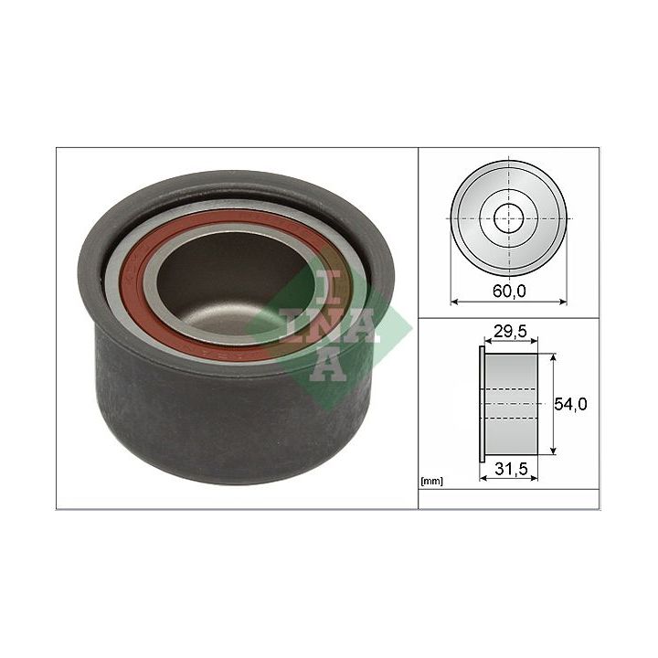 Kreipiantysis skriemulys, paskirstymo diržas INA 532 0459 10