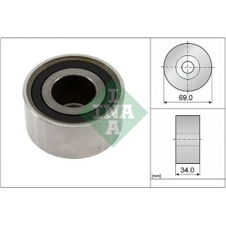 Kreipiantysis skriemulys, paskirstymo diržas INA 532 0461 10