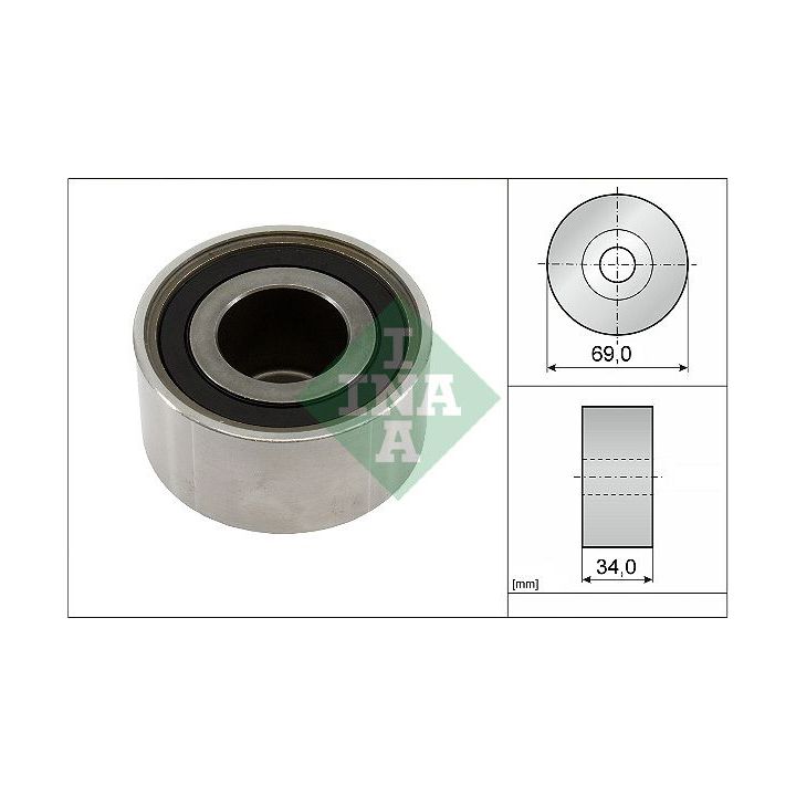 Kreipiantysis skriemulys, paskirstymo diržas INA 532 0461 10