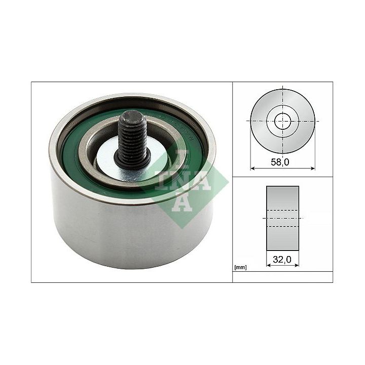 Kreipiantysis skriemulys, paskirstymo diržas INA 532 0540 10