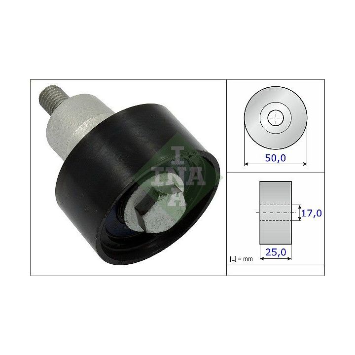 Kreipiantysis skriemulys, paskirstymo diržas INA 532 0753 10