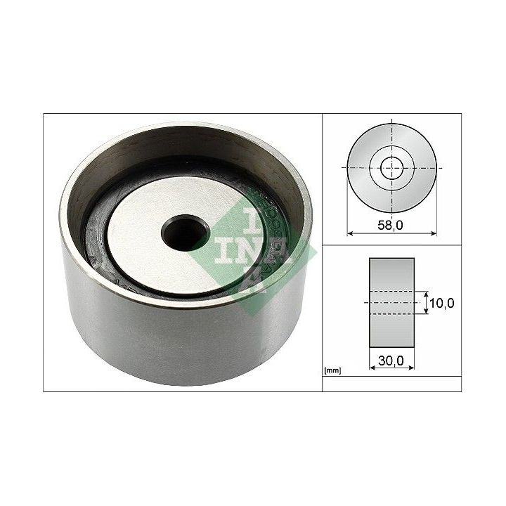 Kreipiantysis skriemulys, paskirstymo diržas INA 532 0807 10