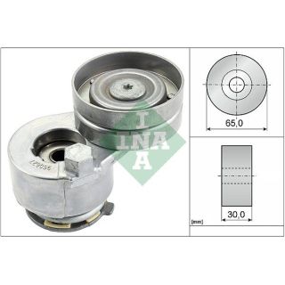 Diržo įtempiklis, V formos rumbuotas diržas INA 534 0142 30