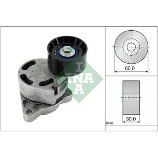 Diržo įtempiklis, V formos rumbuotas diržas INA 534 0181 10