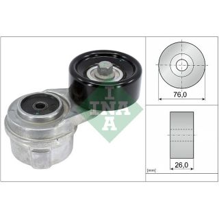 Diržo įtempiklis, V formos rumbuotas diržas INA 534 0417 10