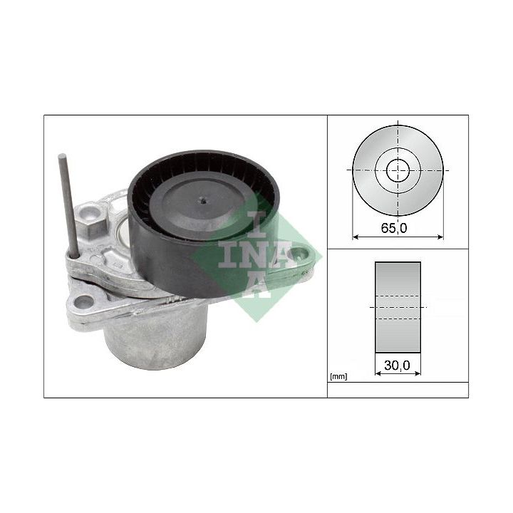 Diržo įtempiklis, V formos rumbuotas diržas INA 534 0624 10