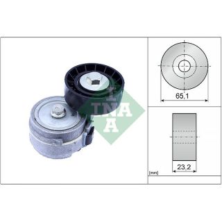 Diržo įtempiklis, V formos rumbuotas diržas INA 534 0706 10