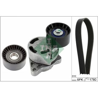 V formos rumbuotas diržas, komplektas INA 529 0137 10