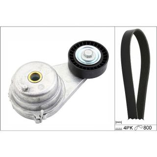 V formos rumbuotas diržas, komplektas INA 529 0147 10