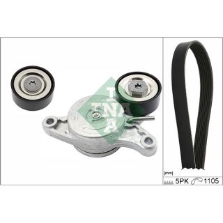 V formos rumbuotas diržas, komplektas INA 529 0154 10