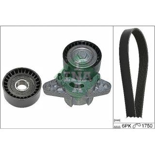 V formos rumbuotas diržas, komplektas INA 529 0164 10