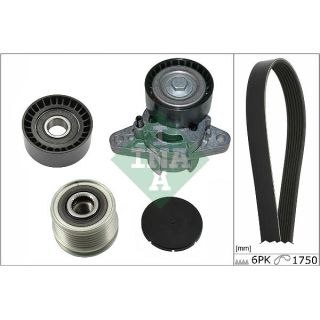 V formos rumbuotas diržas, komplektas INA 529 0164 20