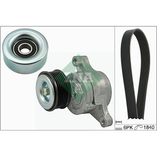 V formos rumbuotas diržas, komplektas INA 529 0175 10