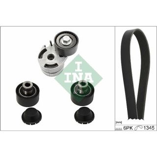 V formos rumbuotas diržas, komplektas INA 529 0186 10