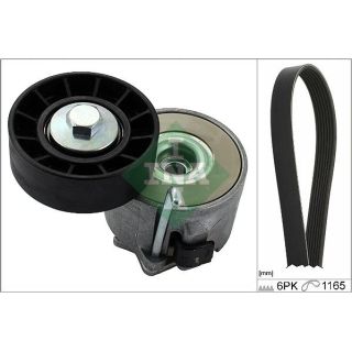 V formos rumbuotas diržas, komplektas INA 529 0267 10