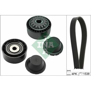 V formos rumbuotas diržas, komplektas INA 529 0280 10