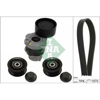 V formos rumbuotas diržas, komplektas INA 529 0284 10