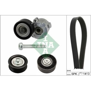 V formos rumbuotas diržas, komplektas INA 529 0304 10