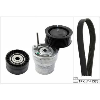 V formos rumbuotas diržas, komplektas INA 529 0313 10