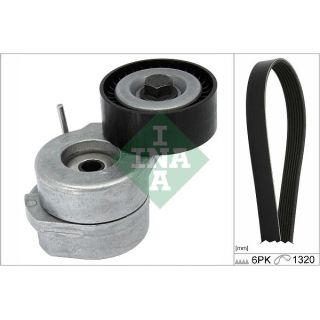 V formos rumbuotas diržas, komplektas INA 529 0346 10