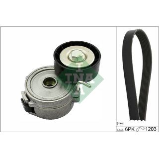 V formos rumbuotas diržas, komplektas INA 529 0357 10