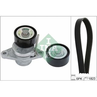 V formos rumbuotas diržas, komplektas INA 529 0366 10