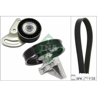 V formos rumbuotas diržas, komplektas INA 529 0396 10