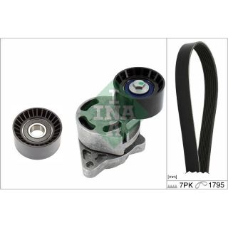 V formos rumbuotas diržas, komplektas INA 529 0434 10