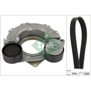 V formos rumbuotas diržas, komplektas INA 529 0507 10