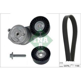 V formos rumbuotas diržas, komplektas INA 529 0536 10