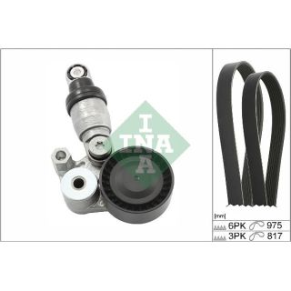 V formos rumbuotas diržas, komplektas INA 529 0540 10