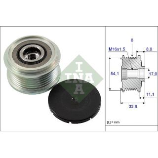 Laisvos eigos sankaba, kint. sr. generatorius INA 535 0059 10