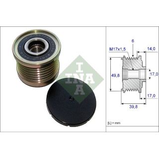 Laisvos eigos sankaba, kint. sr. generatorius INA 535 0146 10
