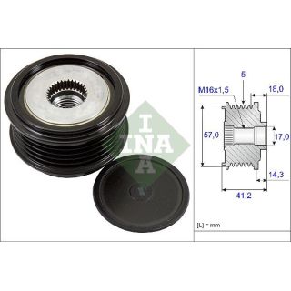 Laisvos eigos sankaba, kint. sr. generatorius INA 535 0248 10