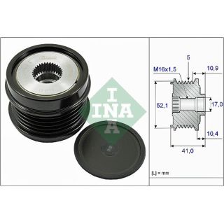 Laisvos eigos sankaba, kint. sr. generatorius INA 535 0272 10