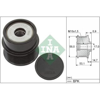 Laisvos eigos sankaba, kint. sr. generatorius INA 535 0326 10